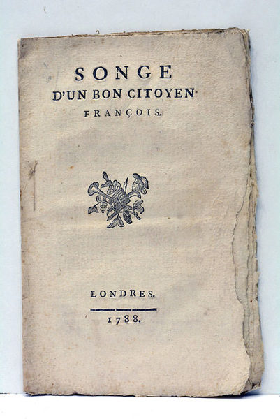 SONGE d'un bon citoyen françois.