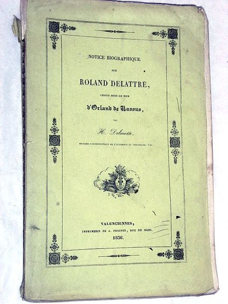 Notice biographique sur Roland Delattre, connu sous le nom d'Orland …