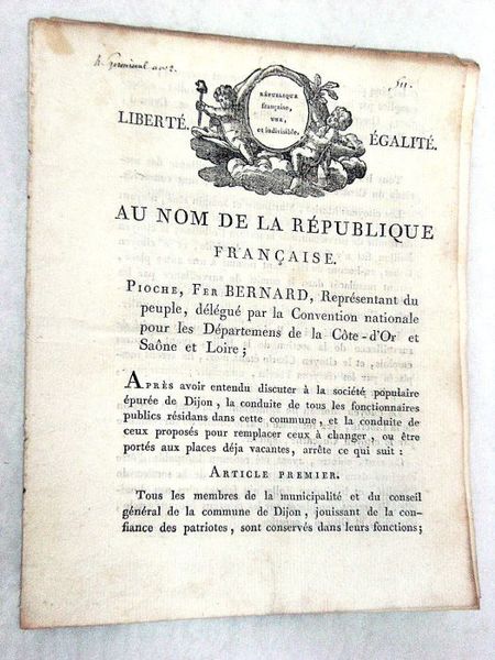 Au nom de la République française.