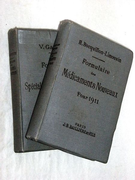 Formulaire des spécialités Pharmaceutiques pour 1911.
