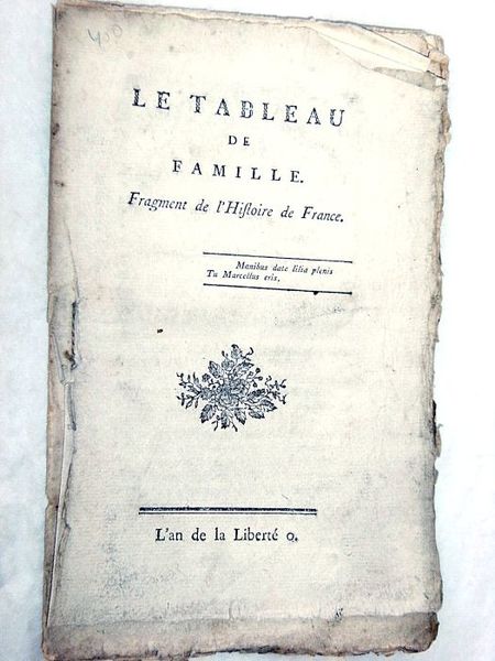 Le Tableau de famille. Fragment de l'Histoire de France.