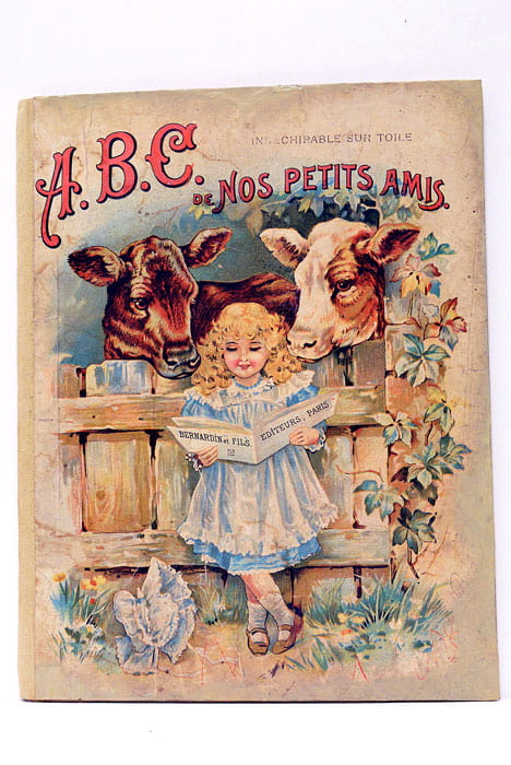 A.B.C. de Nos Petits Amis. Indéchirable sur toile.