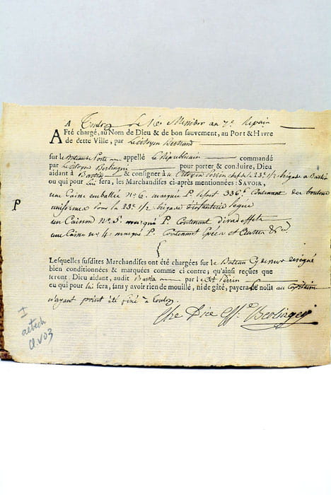 A ETE CHARGE. au Port de cette ville. sur le …
