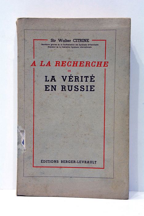 A la recherche de la vérité en Russie.