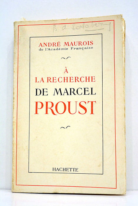 À la recherche de Marcel Proust.