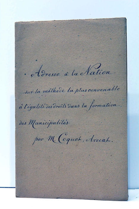 Adresse à la Nation sur la méthode la plus convenable …