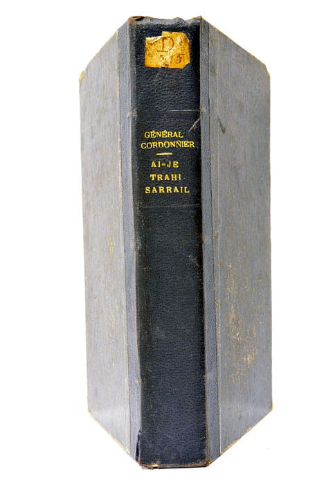 Ai-je trahi Sarrail ?