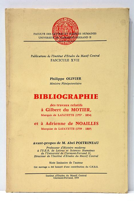 Bibliographie des travaux relatifs à Gilbert du MOTIER et à …