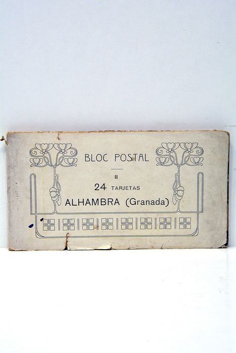 Bloc postal. 24 tarjetas. Alhambra (Grenada).