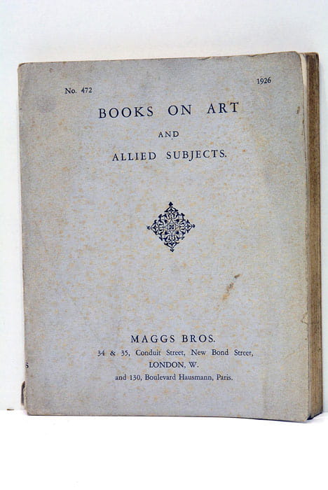 BOOKS ON art and allied subjects.