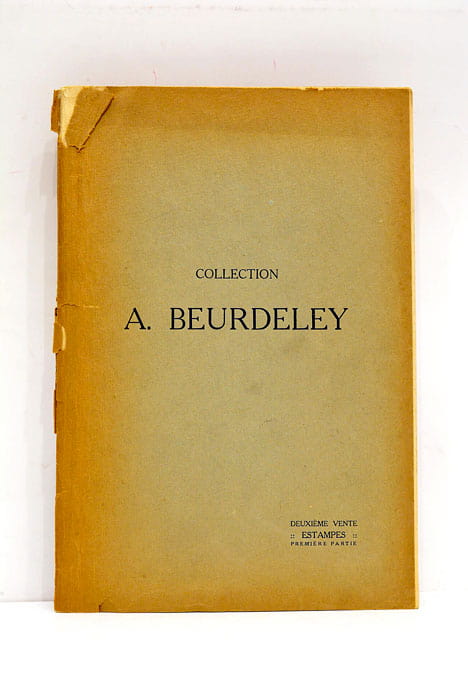 CATALOGUE DES ESTAMPES modernes. (Première Partie, deuxième vente).