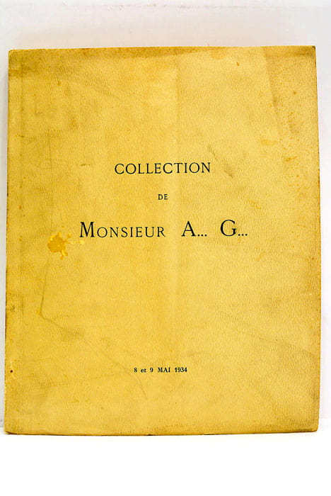 Catalogue des sièges et meubles, belles estampes, tableaux, dessins anciens, …