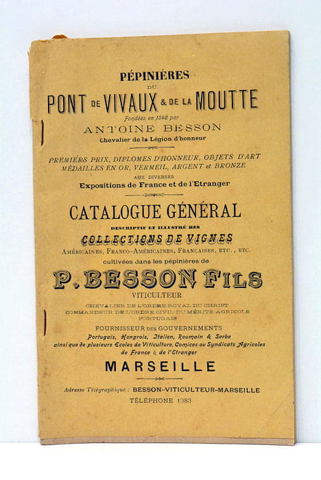Catalogue général descriptif et illustré des collections de vignes cultivées …