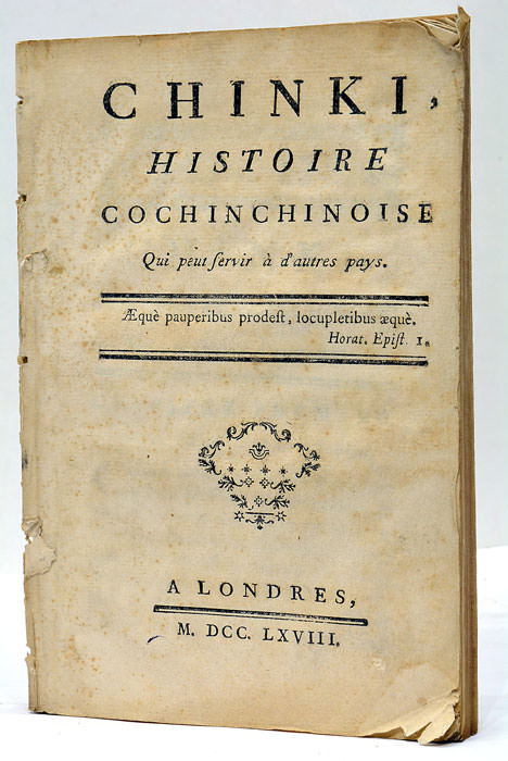 Chinki, Histoire Conchinchinoise, qui peut servir à d'autres pays.