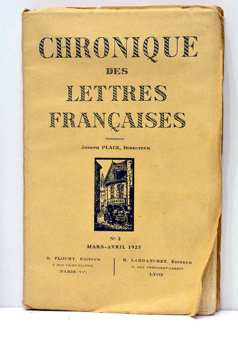 Chronique des lettres françaises.
