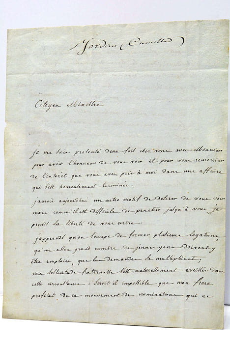 Citoyen Ministre,.