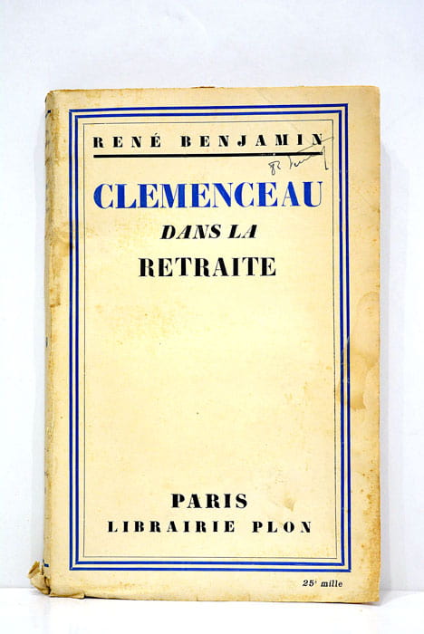 Clemenceau dans la retraite.