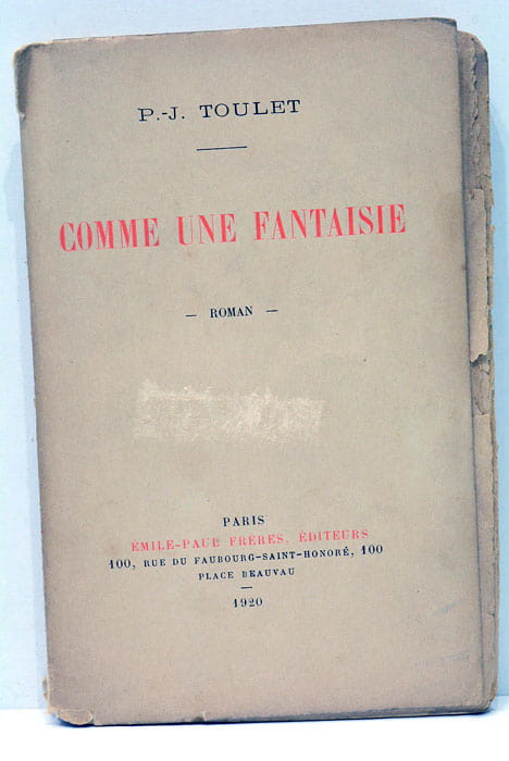 Comme une fantaisie.