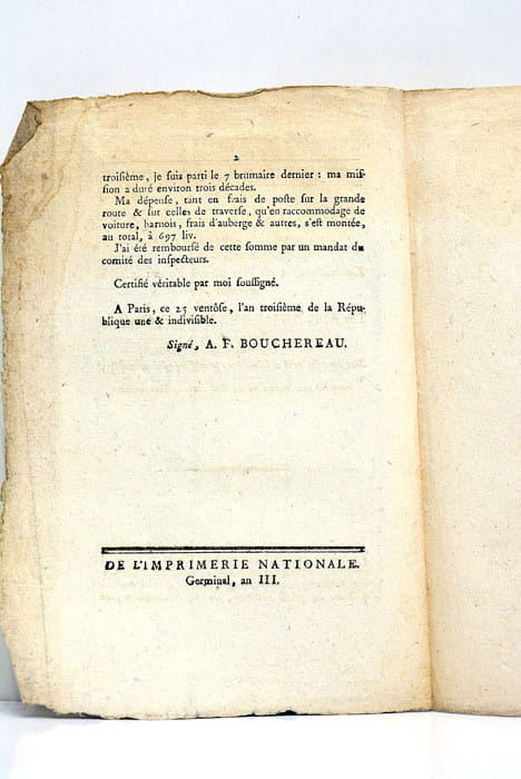Compte rendu à la Convention Nationale, En exécution de son …