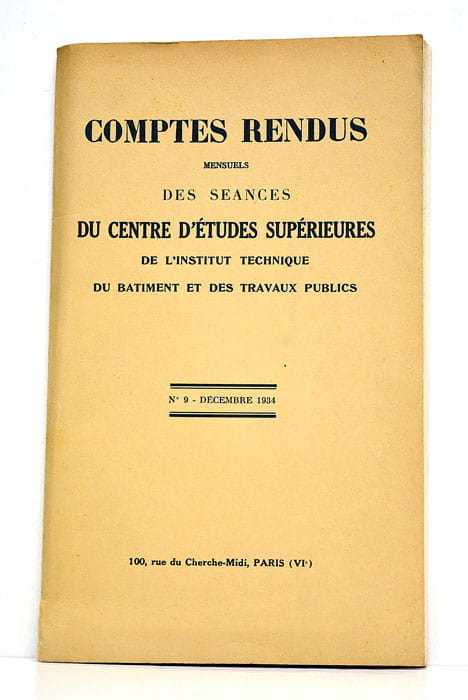 COMPTES RENDUS mensuels des seances du centre d'études supérieures de …