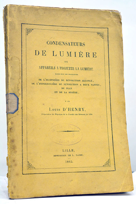 Condensateurs de Lumière ou Appareils à projeter la lumière basés …