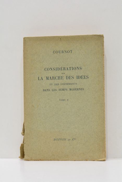 Considérations sur la marche des idées et des événements dans …