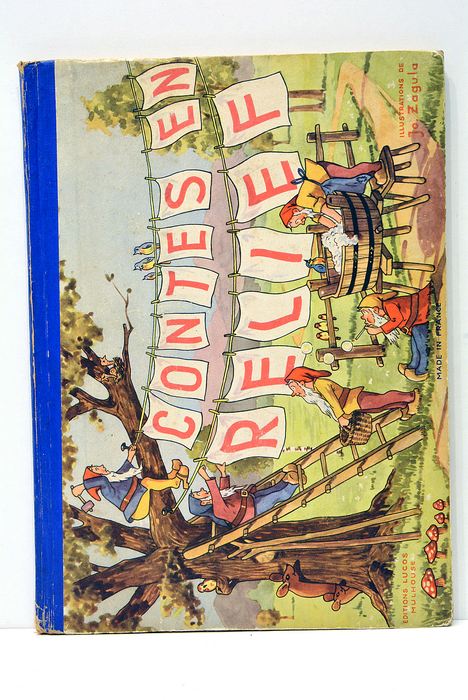 Contes en relief. Illustrations de Jo. Zagula.