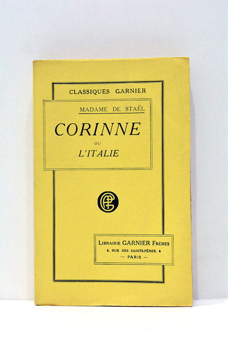 Corinne ou L'Italie.