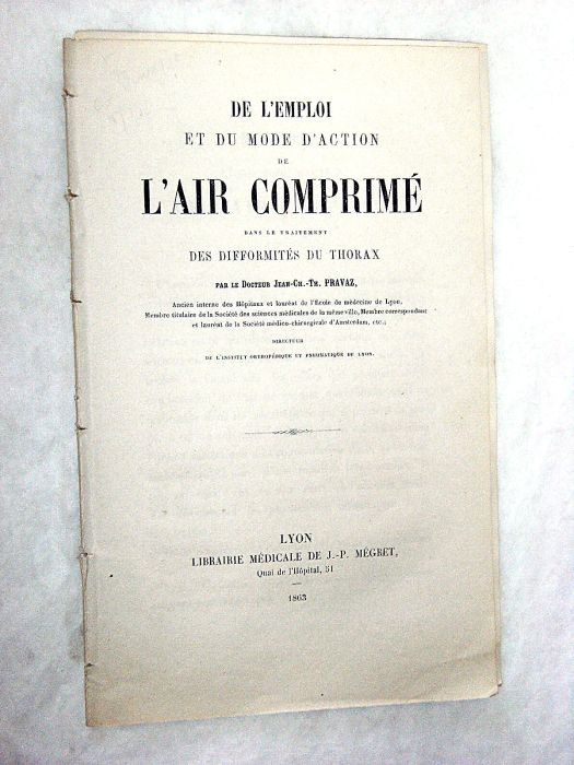 De l'Emploi et du mode d'action de l'Air Comprimé dans …