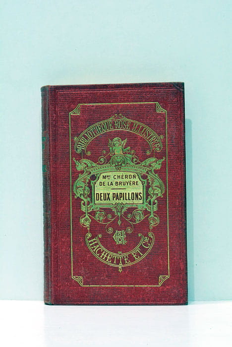 Deux Papillons. Vignettes sur bois par Tofani.