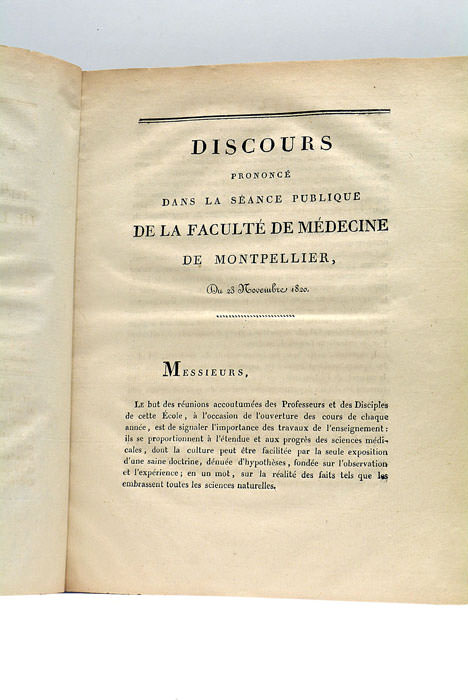 Discours sur l'étude et les progrès de diverses branches des …