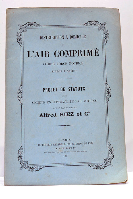 DISTRIBUTION à domicile de l'Air Comprimé comme force motrice dans …