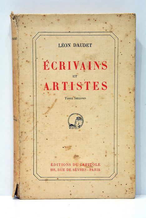 Ecrivains et Artistes. Illustrations de G. Goor. Tome second.