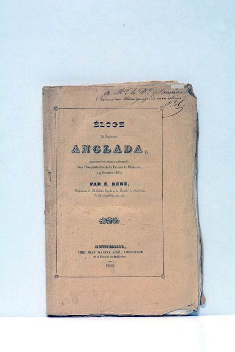 Éloge du professeur Anglada prononcé en séance solennelle dans l'Amphithéâtre …