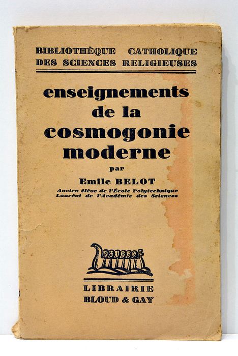 Enseignements de la cosmogonie moderne.