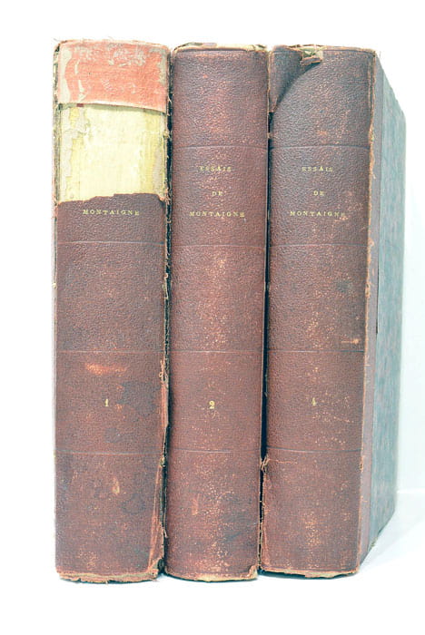 Essais de Michel seigneur de Montaigne. Tome 1, 2 et …