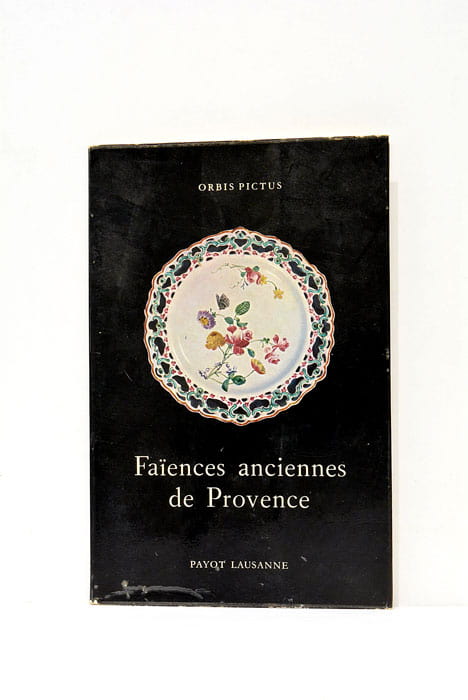 FaÏences anciennes de Provence. Marseille te Moustiers.