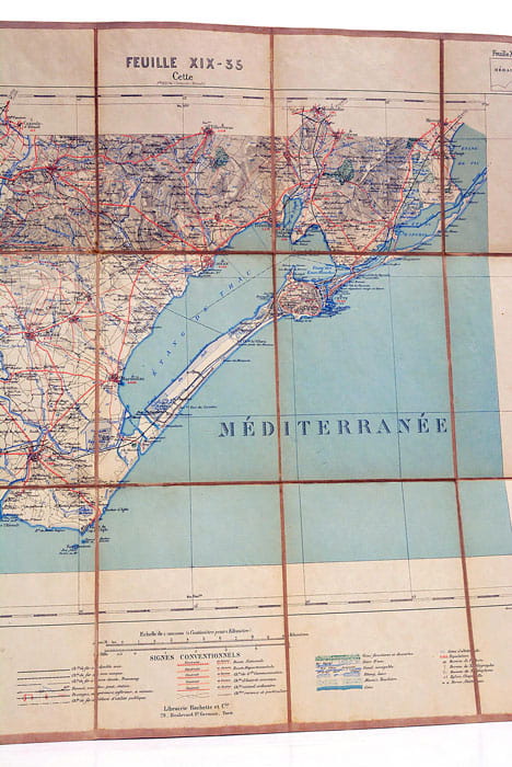 FEUILLE XIX-35 CETTE. FlleXIX-34 (Clermont-Hérault).