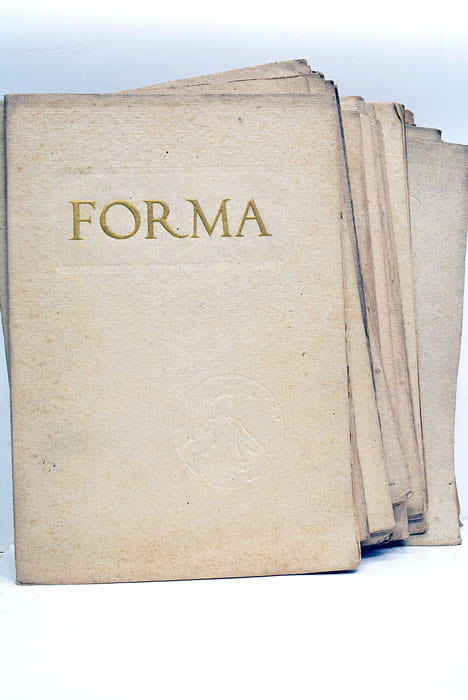 FORMA. Revue artistique mensuelle. Barcelone.