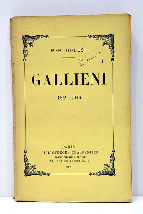 Gallieni. (1849-1916).