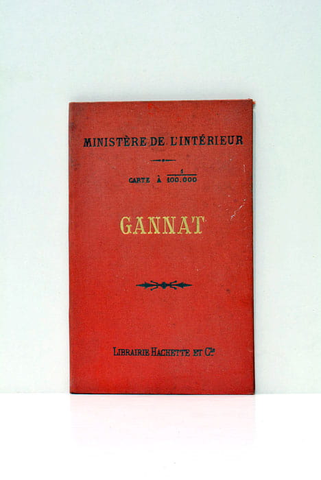 Gannat. Carte à 1/100.000.