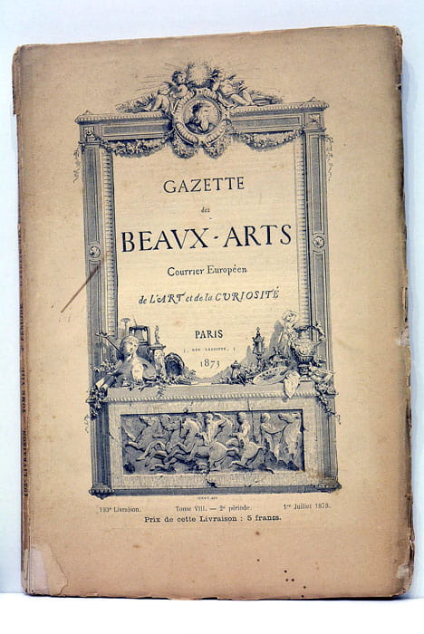 GAZETTE DES Beaux-Arts. Courrier Européen de l'Art et de la …