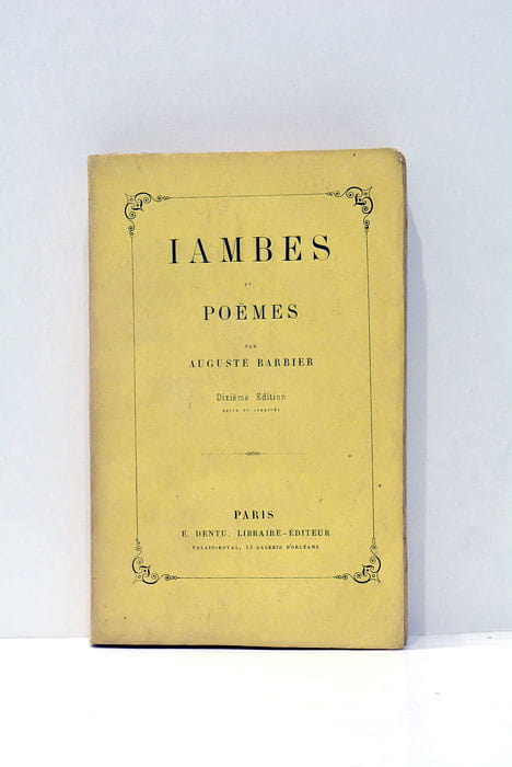 Iambes et poëmes.
