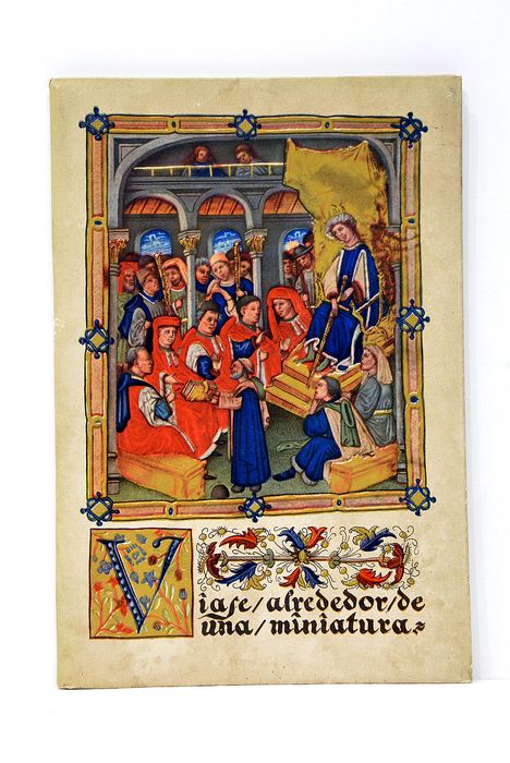 Industrias Gráficas Seix y Barral Hnos. Felices Navidades. Viaje alrededor …