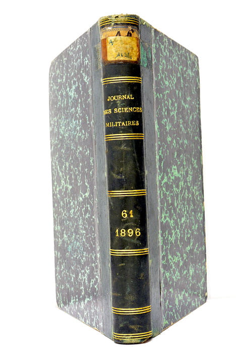 JOURNAL DES SCIENCES MILITAIRES. Revue Militaire Française. 72e Année. Neuvième …