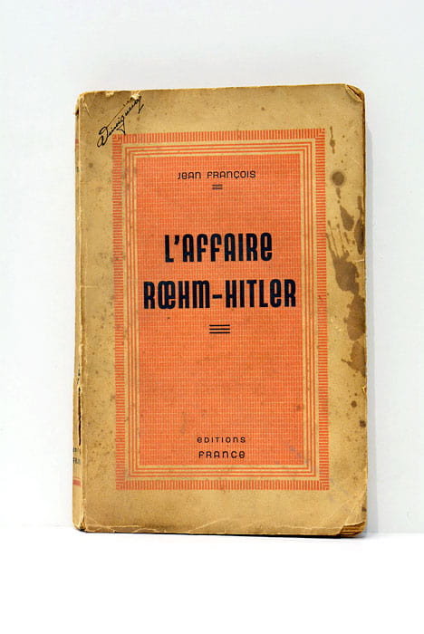 L'affaire Roehm-Hitler.