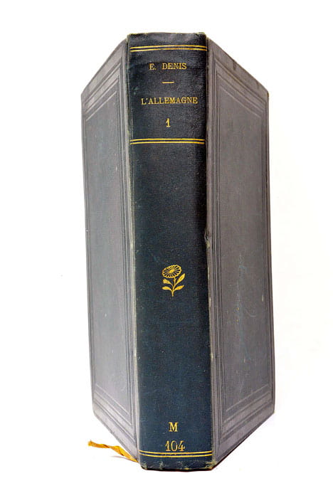 L'Allemagne (1789-1810). Fin de L'ancienne Allemagne.