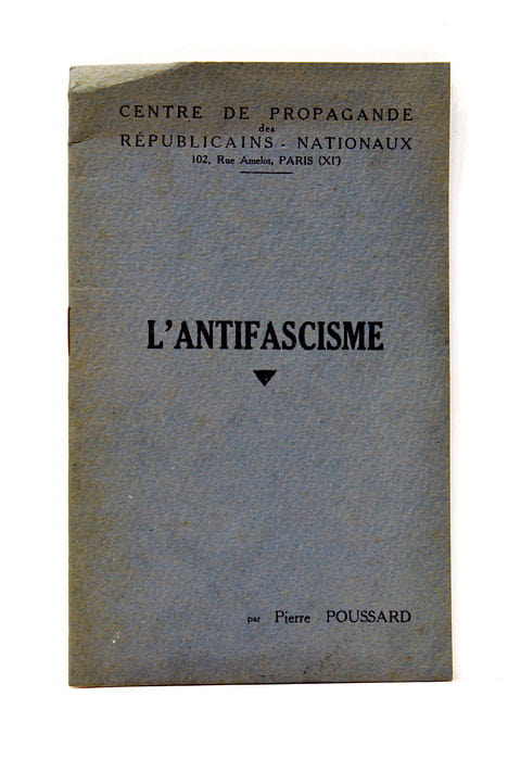 L'Antifascisme.