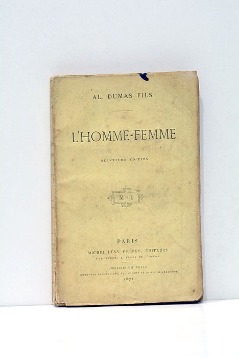 L'homme-femme. Reponse à M. Henri d'Ideville.