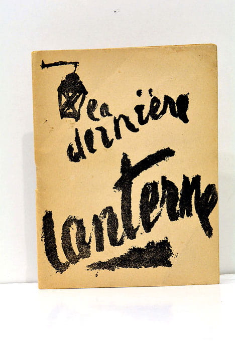 La dernière lantere cahier Nº 3